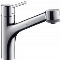 Смеситель Hansgrohe Talis S 32841000 для кухни с выдвижной лейкой