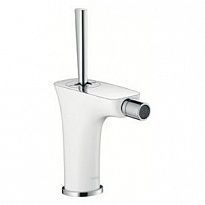 Смеситель Hansgrohe PuraVida 15270400 бел/хром для биде