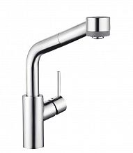 Смеситель Hansgrohe Talis S 32856000 для кухни с выдвижной лейкой