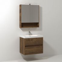 Мебель для ванной Vod-Ok Грейс 70 подвесная дуб хантон