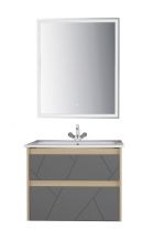 Мебель для ванной ASB-Mebel Диана 60 серый глянец